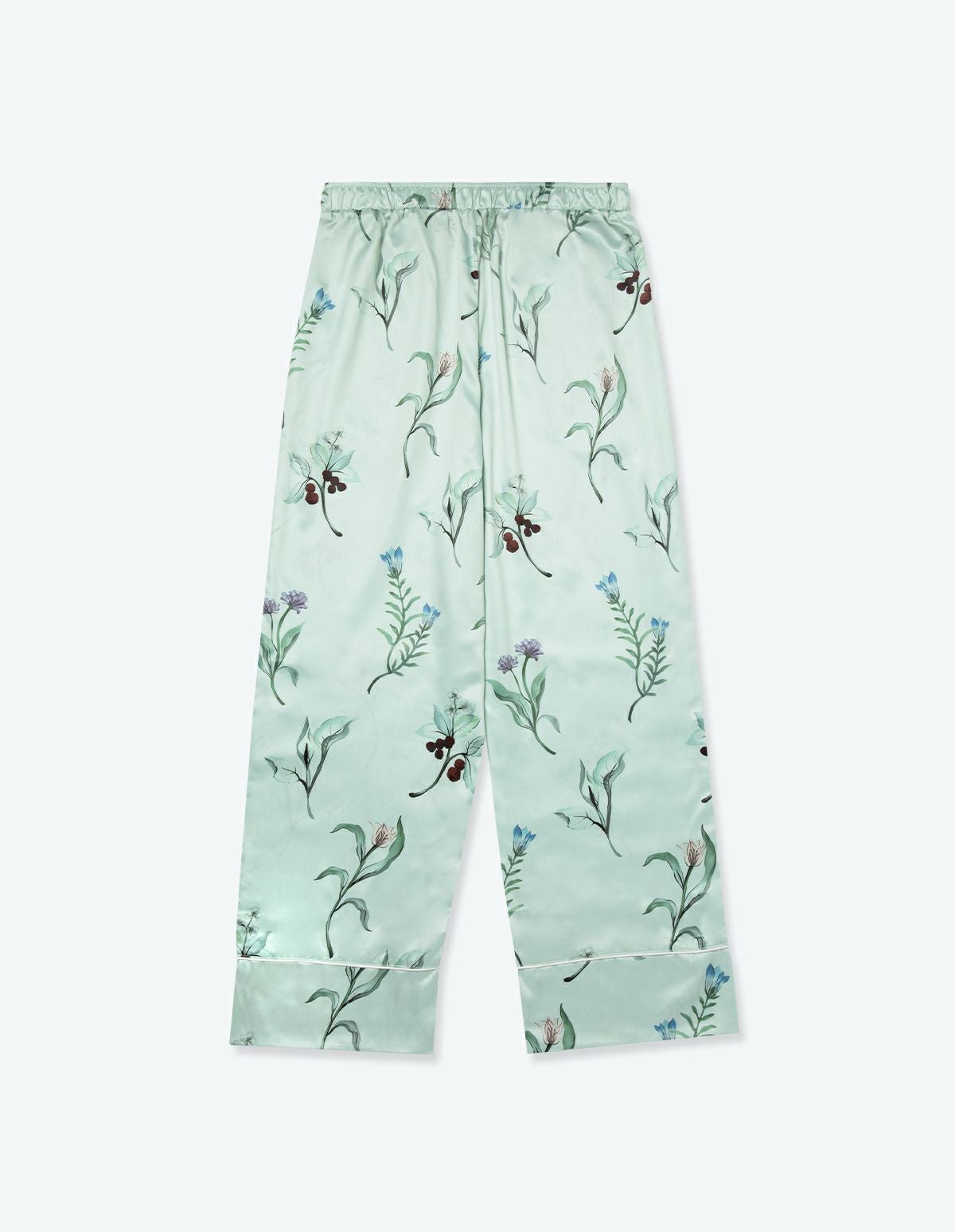 メンズシアーガーデンフラワーパジャマ 長袖ロングパンツ【メンズ