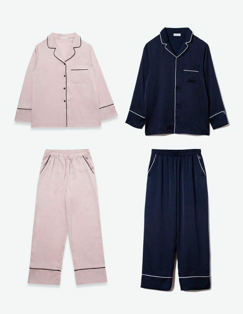 ピンク＋ネイビー