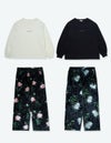 アイボリー(SIZE1)+ブラック(SIZE2)