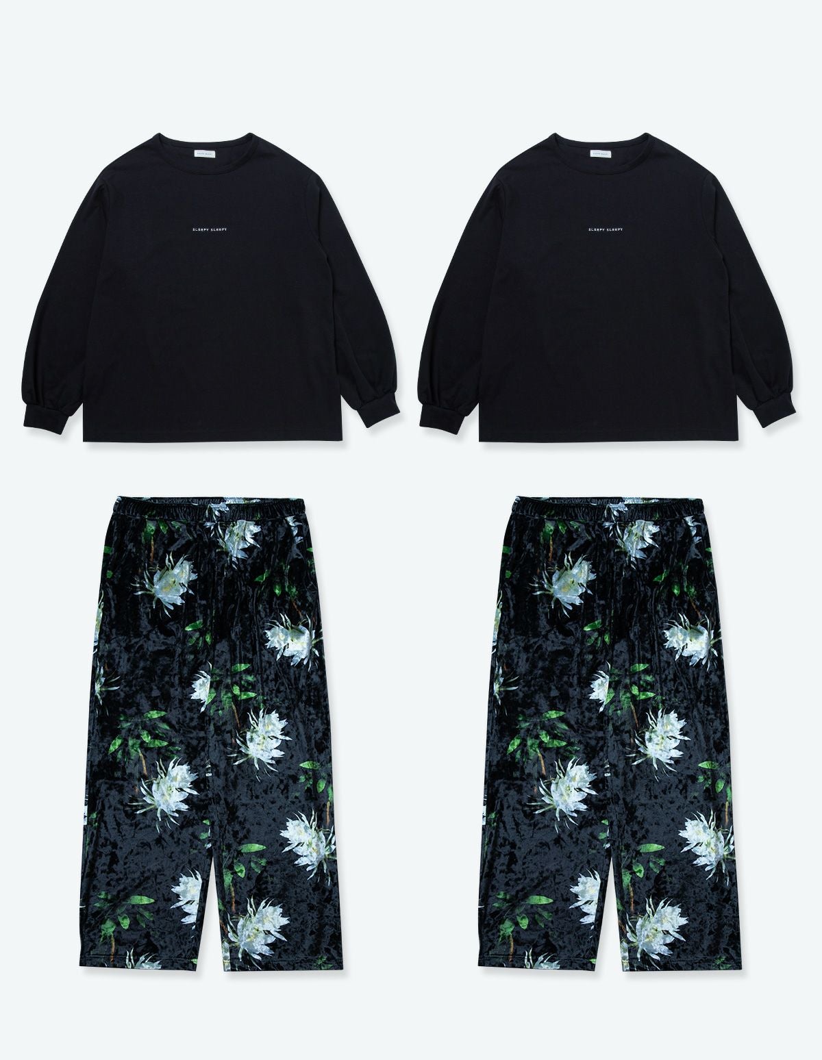 ブラック(SIZE1)+ブラック(SIZE2)